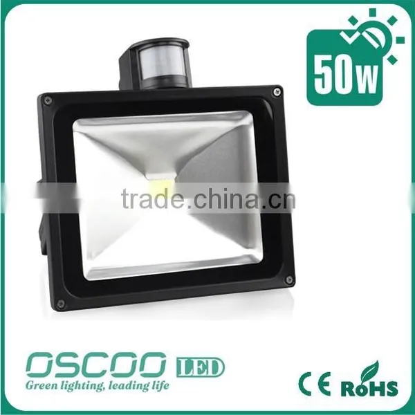 Oscoo Manufacturer Hot IP65 Die Casting Aluminium CE&Rohs 50 Watt IR LED Flood Lighting With Epistar Chip & Meanwell Driver photo-3