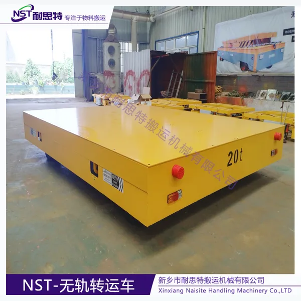 Electric Material Handling Equipment Trackless Transfer Cart for Industrial Material Handling photo-3