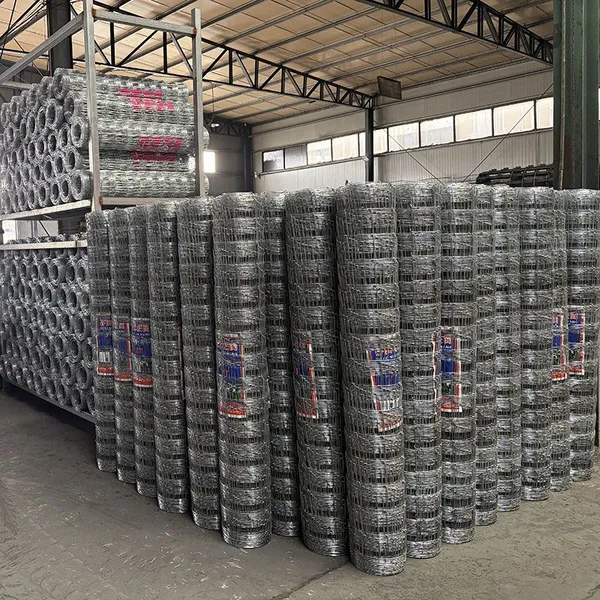 Galvanization Steel Wire Mesh High-tensile Fixed Knot Wire Fence for Animal Containment and Security photo-4