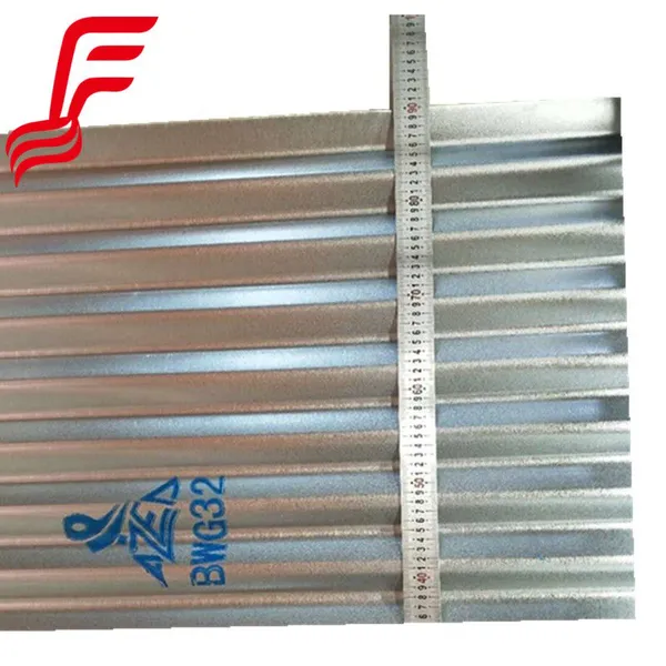Hot Sale Galvanized Sheet Metal Roofing Price Corrugated Steel Sheet Zinc Roofing Sheet BWG 34 G550 photo-2