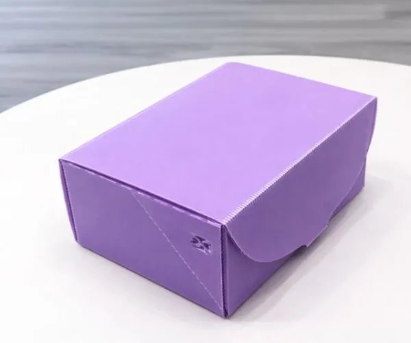 Customized PP Corrugated Storage Box for Clothing and Shoes photo-2