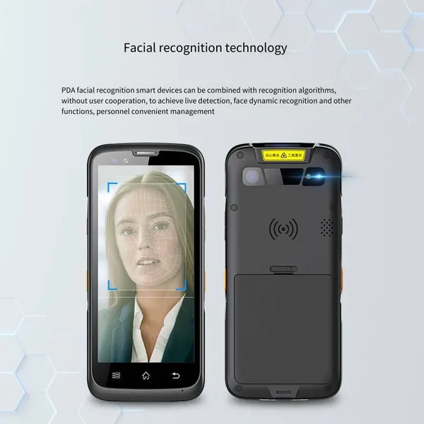 handheld terminal pda for identity authentication, handheld device, barcode scanning system, manufacturer of handheld face entry terminals