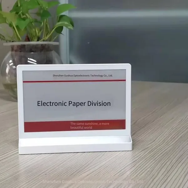 gh 7.5-inch E-ink Double-sided Electronic Table Sign, Electronic Paper Smart Conference Table Sign, Paperless Smart Conference Table Sign and Seat Card photo-3