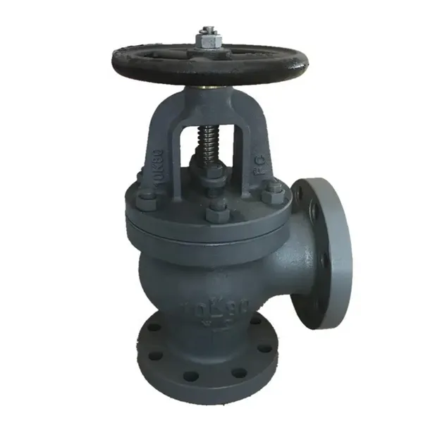 JIS 10K WCB Angle Globe Valve Marine Check Globe Valve photo-4