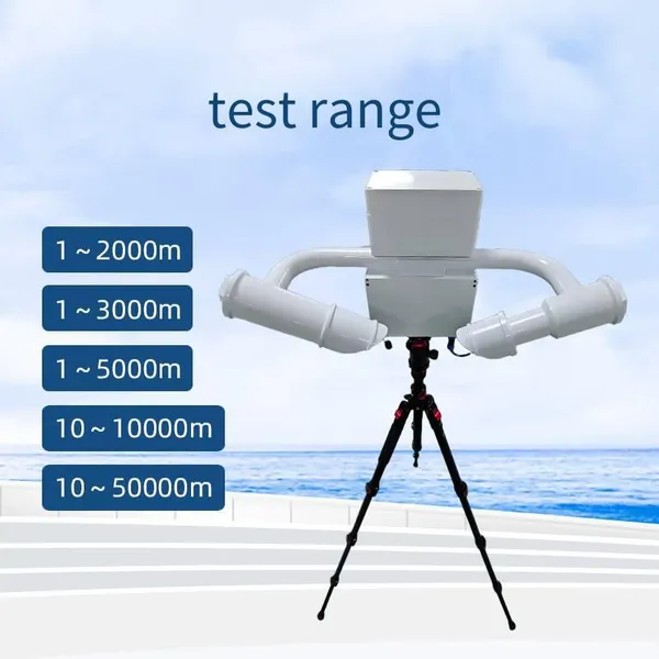 Huiyang Portable Visibility Sensor Meteorological Instrument, Movable Fog Monitoring Device, Haze Weather Detector photo-2