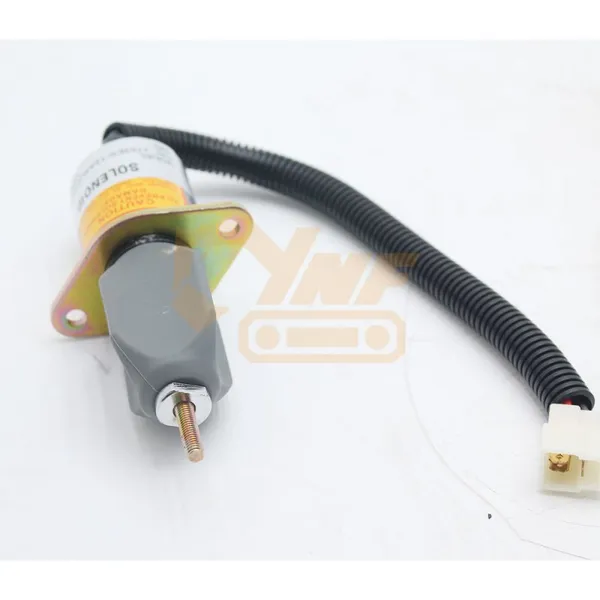 Fuel Stop Solenoid 425-36117 1753ES-12A3UC5B1S1 for 4TNE106 106T Engine SL7600 SL7800 Skid Loader