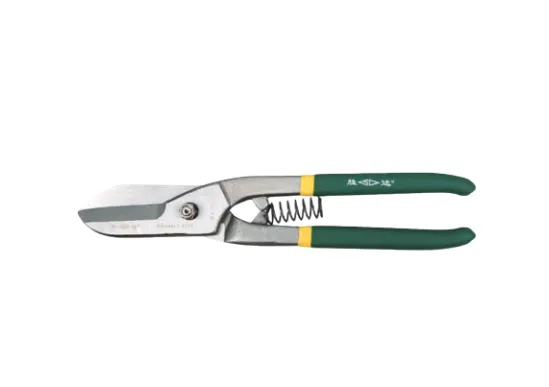 Heavy-Duty Metal Shears With Spring-Loaded Handles for Sheet Metal