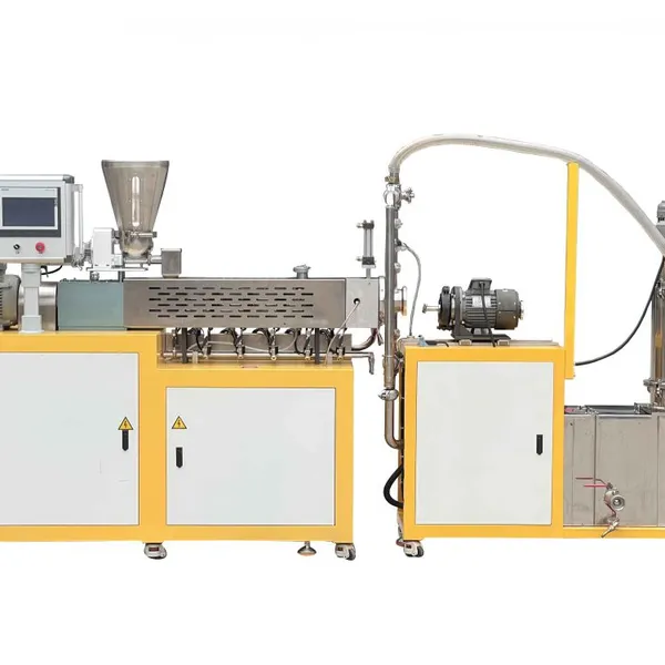 Twin scew extrusion underwater granulation series  for Plastic Polymer Compounding and Pellet Production