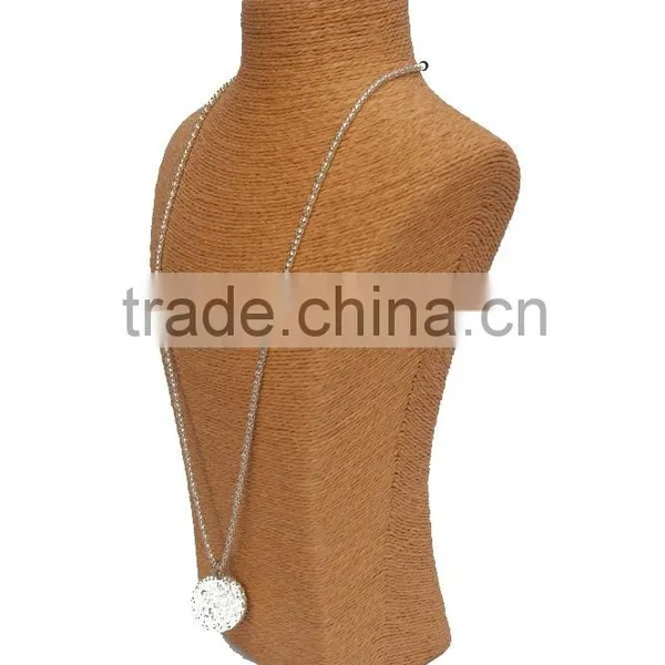 2015 New Products Natural Paper Twine Necklace Jewelry Display Stand A-22 photo-4