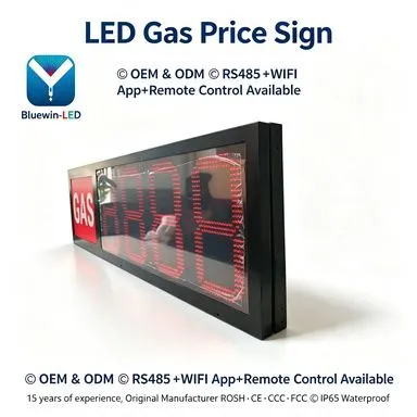GAS DIESEL LED Gas Price Sign Custom LED Gas Price Sign Multiple Digital Price Formats photo-4