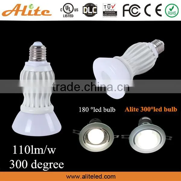 Alite's New Products UL(E343952) 9w G24 Designed Smd E27 Led Bulb