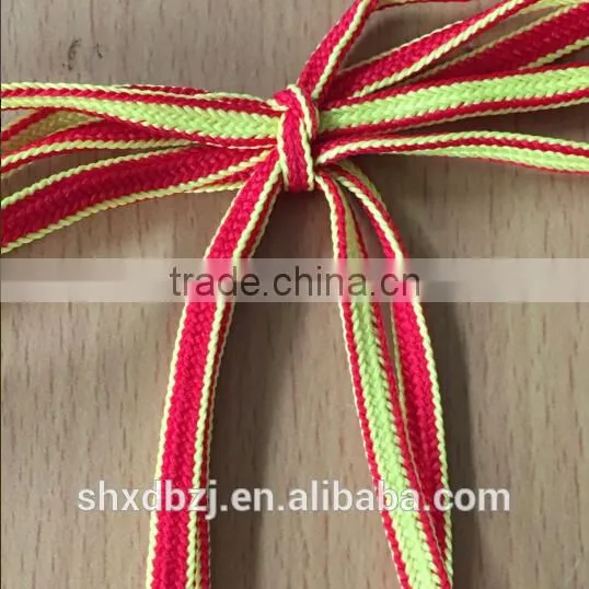 High Speed Beautiful Double Ribbon Or Two-Color Tape Braiding Machine photo-2
