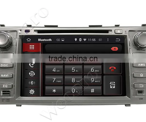 Wecaro WC-TC8006 Android 4.4.4 Car Stereo 1024 * 600 Android Car pc for Toyota Camry WIFI 3G A9 Cpu photo-4