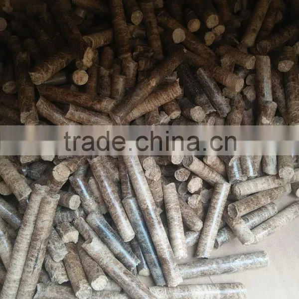 High Performance Low Ash Content Biomass Pellet Fuel Stick in Wood Pallets