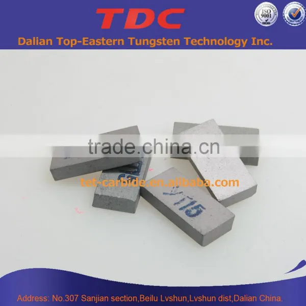 Cemented Carbide Brazed Tips for Turning and Milling