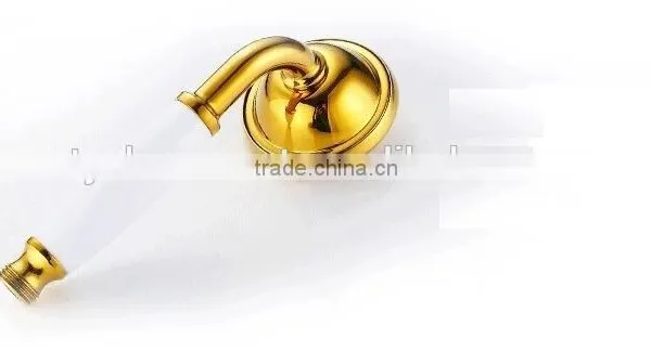 TongYing New Gold Plated Bathroom Chrome Handheld Rain Shower Head photo-3