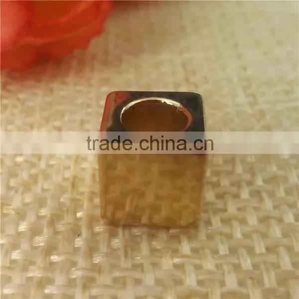 Gold Cord End Square Cord End Square Cord End for Clothing photo-3