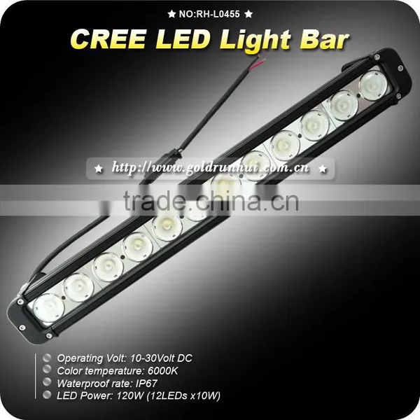 Goldrunhui RH-L0455 20inch 120w Off Road ATV LED Light Bar Offroad Led Light Bar
