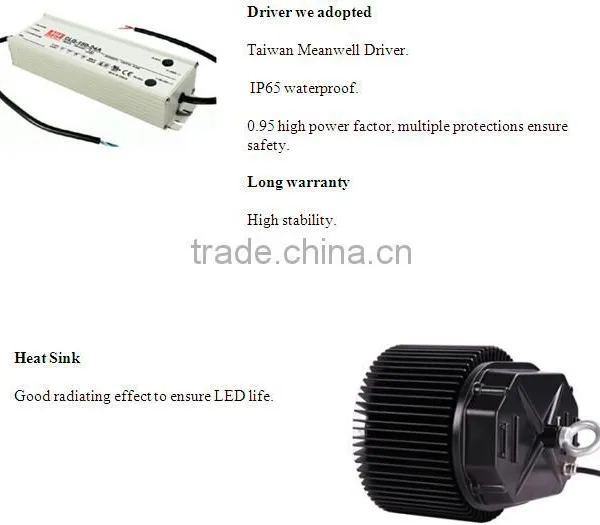 Meanwell Driver 200w LED High Bay Light 5 Years Warranty photo-3