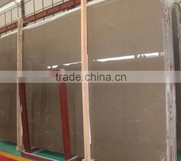 Decorative Natural Stone Armani Brown Marble Slab Price