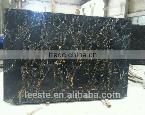China Luxury Black Golden Marbles Hot Selling photo-6