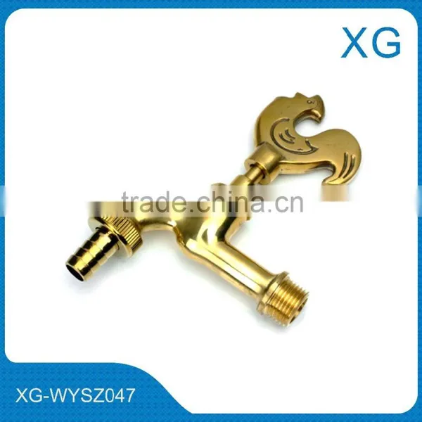 Brass Lockable Water Faucet/Brass Outdoor Water Bibcock/brass Ball Water Tap/garden Lock Water Faucet/Copper Lock Water Faucet photo-3
