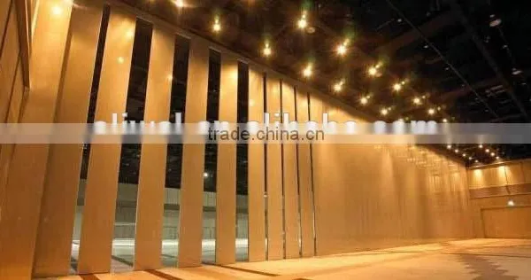 China Manufacturer Aluminium High Quality Folding Wall for Gymnasiums