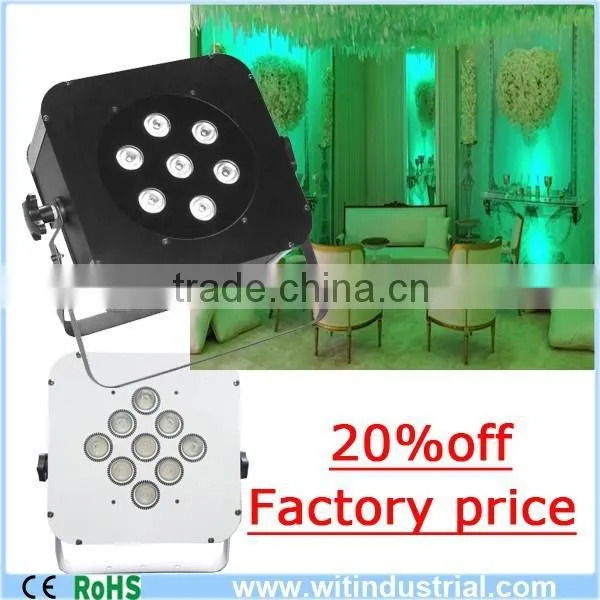 Ultra Bright 12pcs 10W Battery Powered Led Par
