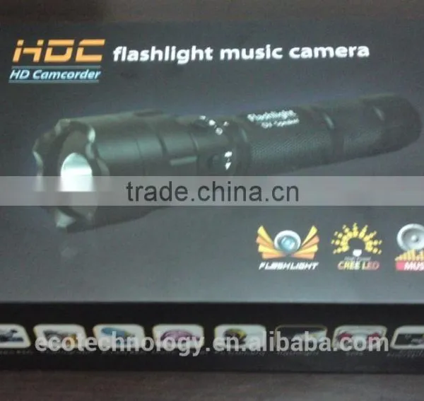 Waterproof LED HD Flashlight DV With Speaker photo-4