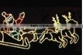 Christmas Lights Cross LED Magic Colour Christmas Lights for Outdoor Project/LED 3D Motif Christmas Deer Snowman photo-2
