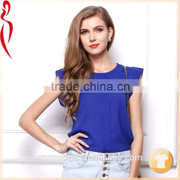 OEM/ODM Guangzhou Ladies Clothing Casual Top photo-3