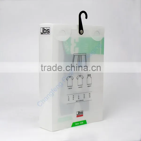 Cutom Logo Design Underwear Packaging Plastic photo-4