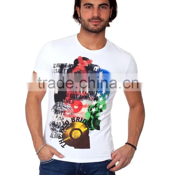 100% Pure Cotton Soft Jersey T-shirt With Full Chest Print photo-6