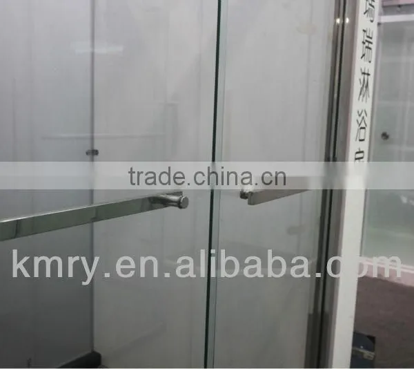 Magnetic Seal Tempered Glass Double Sliding Bathtub Shower Screens (KD5202) photo-4