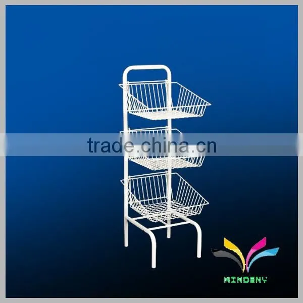 High Quality Customized Metal Free Standing Library Newspaper Racks photo-6