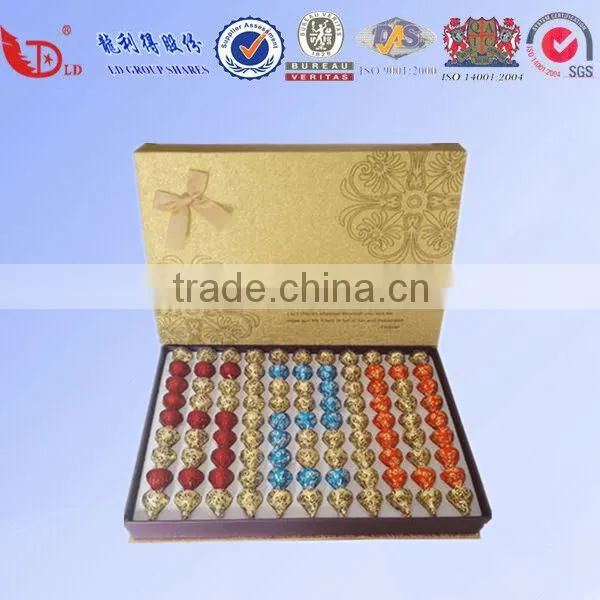 Custom Luxury Cardboard Paper Gift Packaging Chocolate Box photo-5