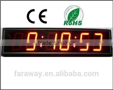 High Brightness 4" Led Countup and Countdown Clock photo-4