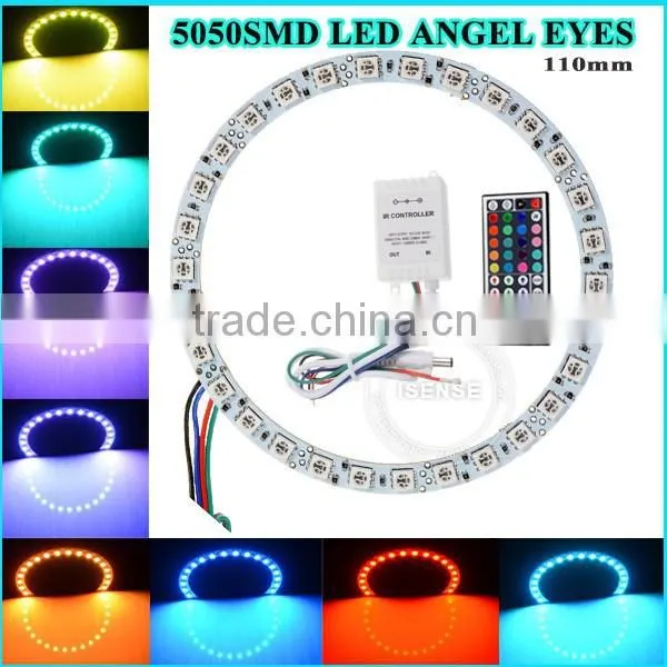 Car Parts 5050 Smd White PCB 60mm Full Circle Angel Eyes Halo Ring Led photo-6