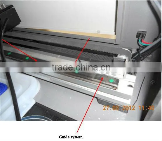 Computer Control Co2 Sealed Glass Laser Tube Laser Cutting Machine Fabric photo-2