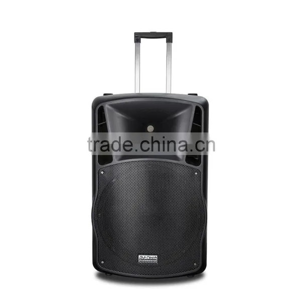 Super Cheap Speaker 2 Wireless Microphone Multifunction USB/SD/FM/Bluetooth/wireless MIC Trolley Speaker photo-4