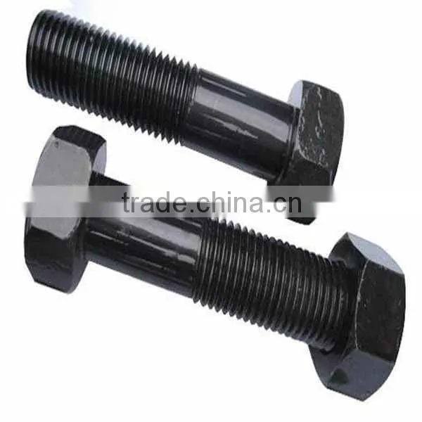 4.8, 8.8 Grade Bolt Formed by Alloy Mold According to the Standards Din 933, 931, Finished by Anti-rust Oil photo-4