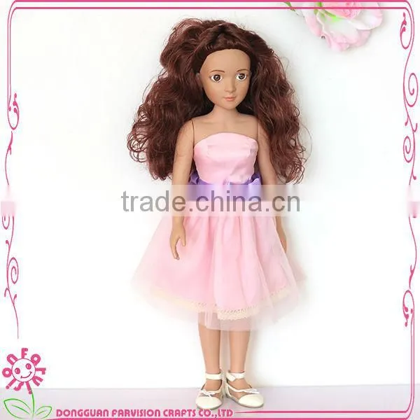 Kawaii Vinyl Doll Outfits Doll Oem 15 Inch Sexy Doll Evening Dress photo-6