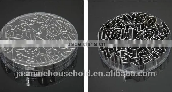 High Quality Hot Selling 26 Pcs Letters Stainless Steel Cookie Cutters photo-6