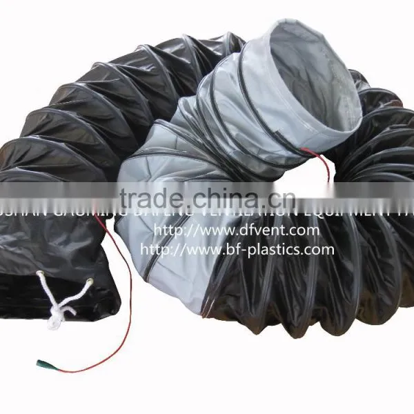 Explosion Proof Heat Resistant Flexible Blower Duct With Grouding Clips photo-2