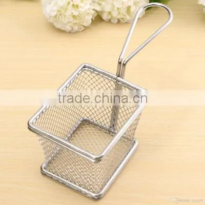 Stainless Steel Fryer Chip Basket photo-3
