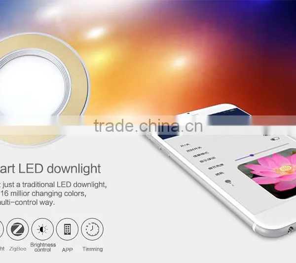 LINGAN Zigbee Control Tunable White LED Remote Control Zigbee Ceiling Downlight photo-2