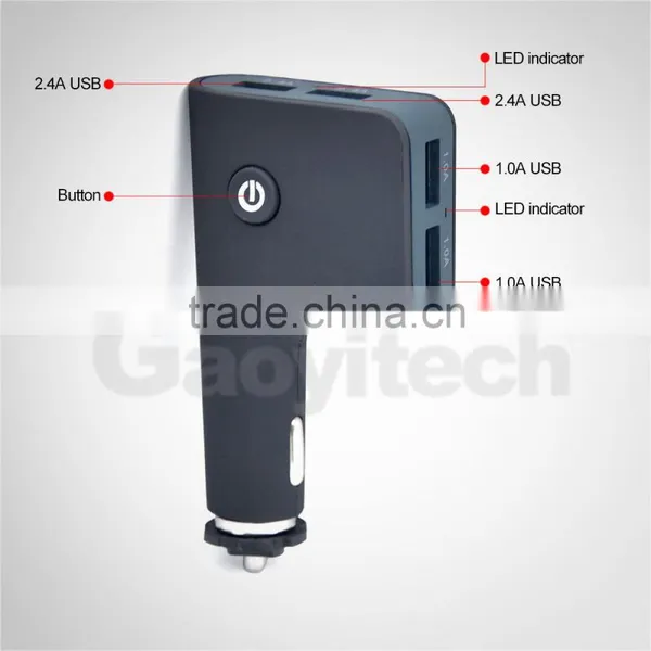 Super Fast Universal Mobile Phone Charger USB Car Charger 6.8A With Fast Charging Smart IC photo-6