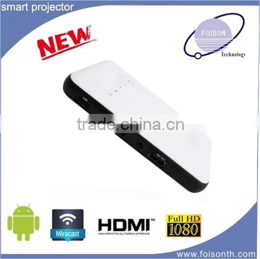 Wifi Android Portable Micro Smart Mini Pocket Pico Projector With Battery photo-3