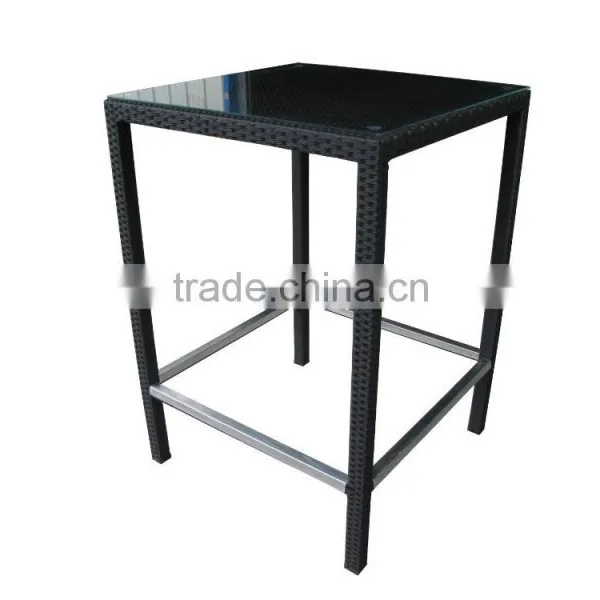 Rattan Garden Furniture Outdoor Bar Table and Chair photo-4