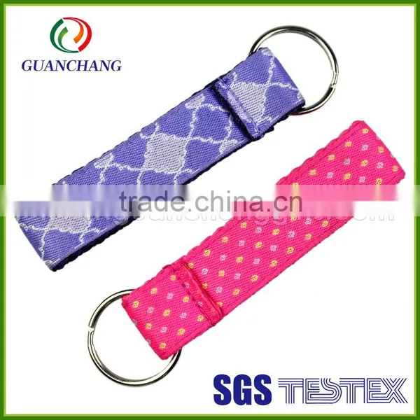 China Supplier Premium Design Cheap Items Promotional Gifts Keychain Short Lanyard With Keyring photo-2